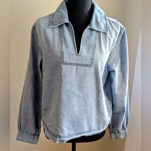 Lilla Light Blue Denim Shirt